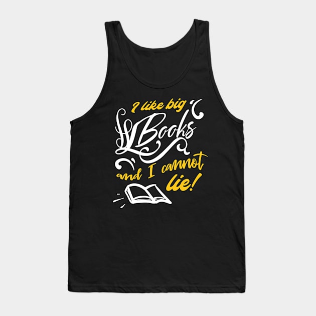 Books Reading Tank Top by Foxxy Merch